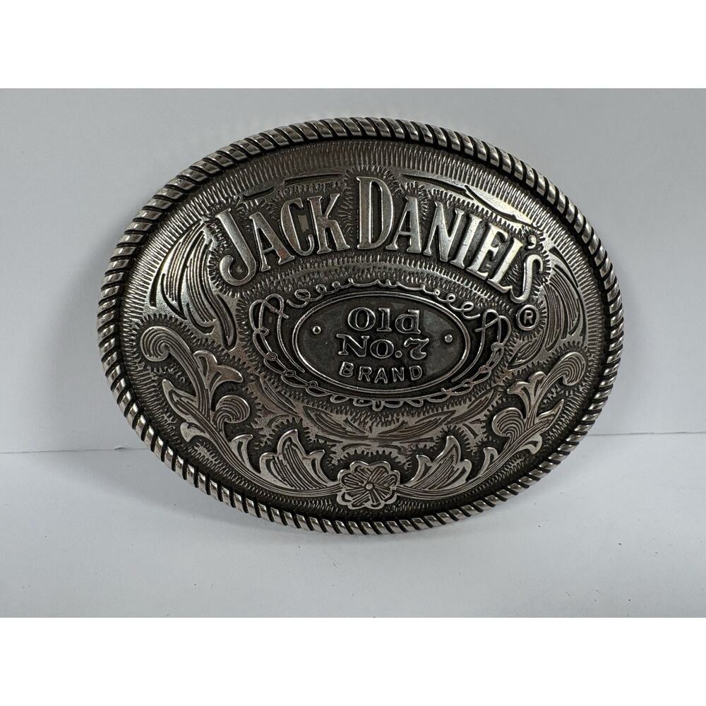 Jack Daniel’s Old No 7 Brand Belt Buckle Western Style 2005 JD